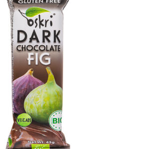 Bio-Feigenriegel mit Zartbitterschokolade