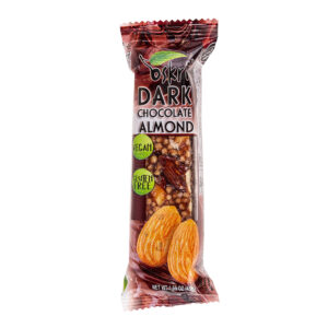 Mandelriegel mit Zartbitterschokolade